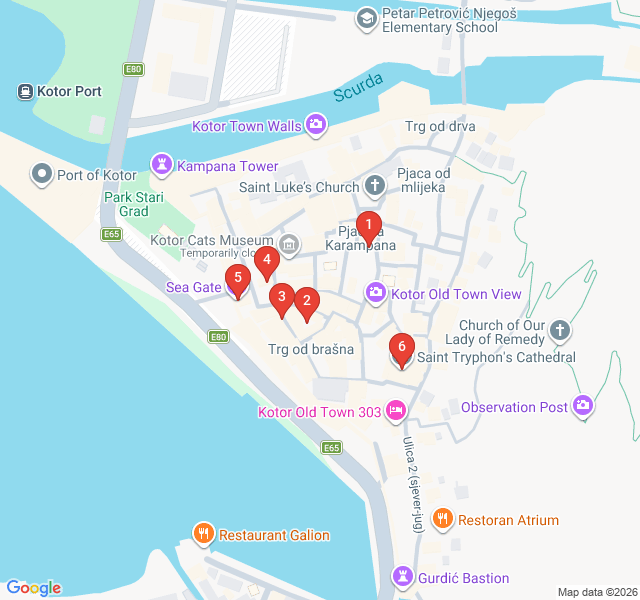 Route map for Gateway to the Gulf: First Impressions