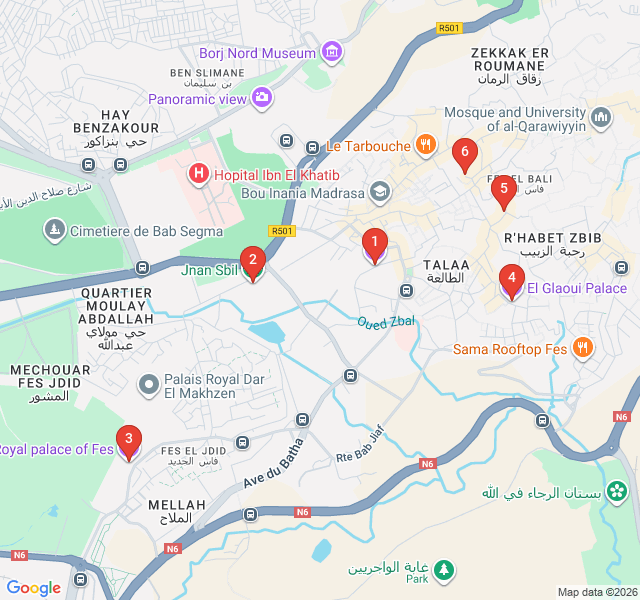 Route map for Secret Gardens and Hidden Courtyards
