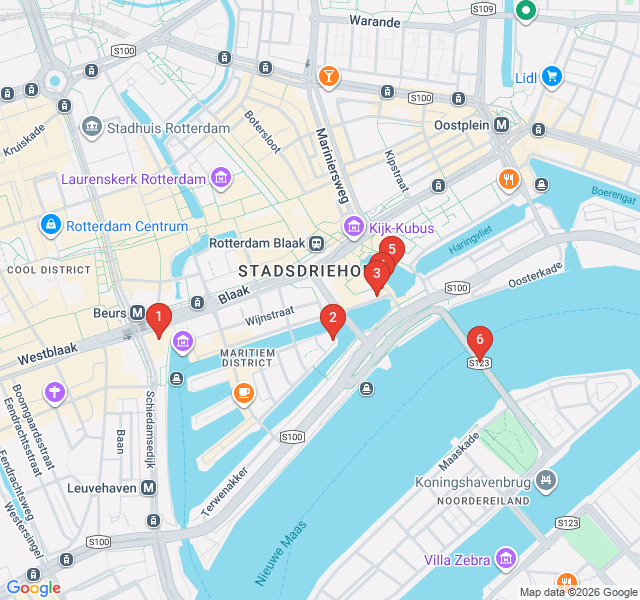 Route map for Maritime Heritage & The Old Harbor