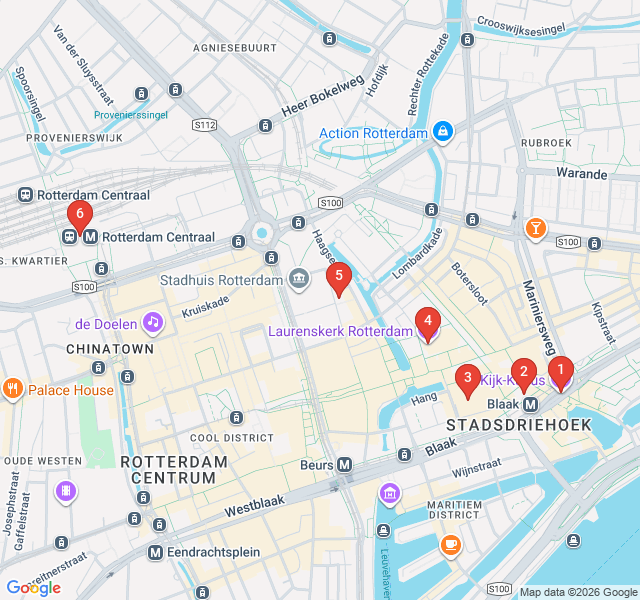 Route map for Modern Architecture & City Icons