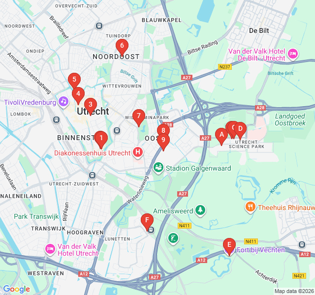 Route map for Miffy and the Modernist Masters