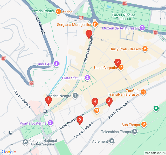 Route map for Narrow Passages and Hidden Secrets