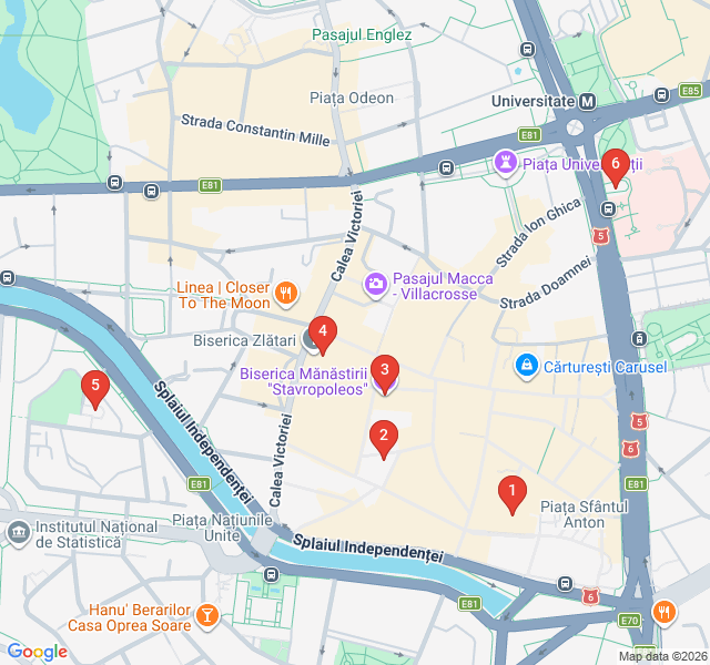 Route map for Spiritual Sanctuaries: Hidden Orthodox Gems