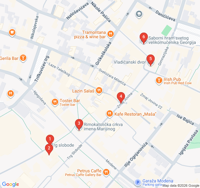 Route map for Austro-Hungarian Elegance: The Old Town Heart