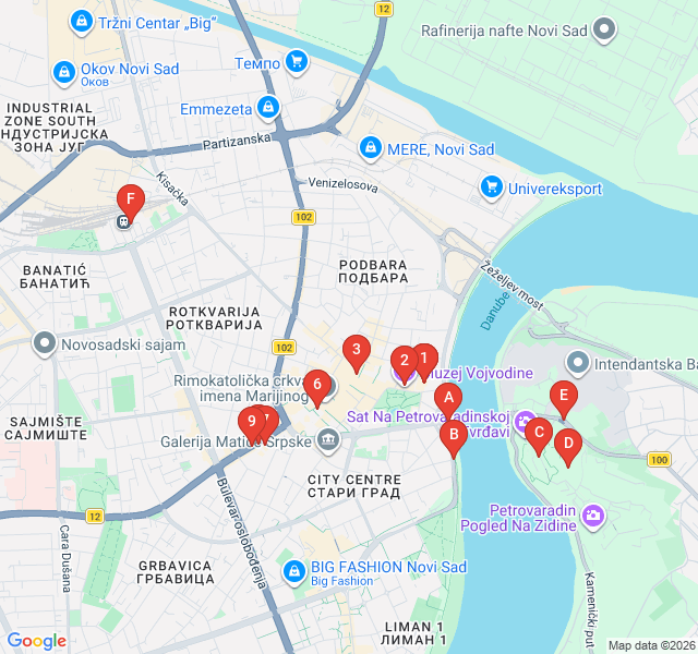 Route map for Jewish Heritage: Memory and Resilience