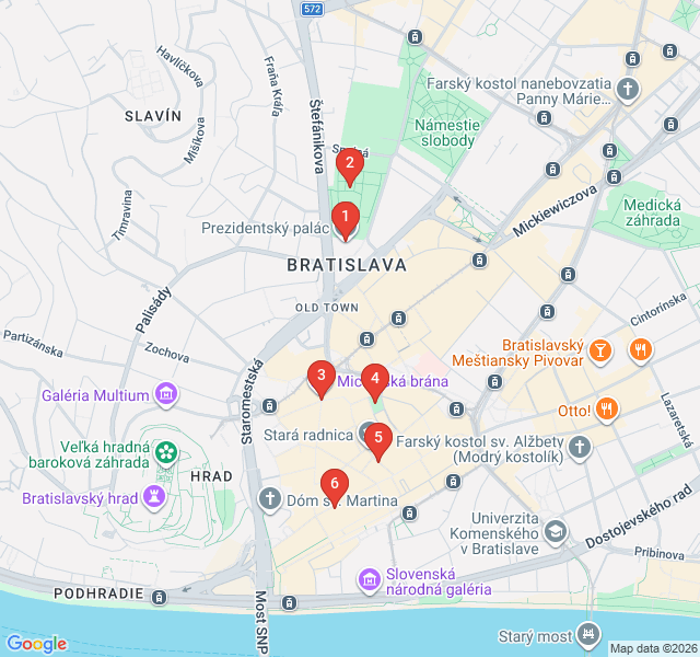 Route map for Palaces and Hidden Gardens of the Aristocracy