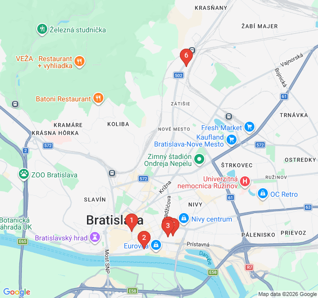 Route map for Creative Hubs and Street Art of the New City