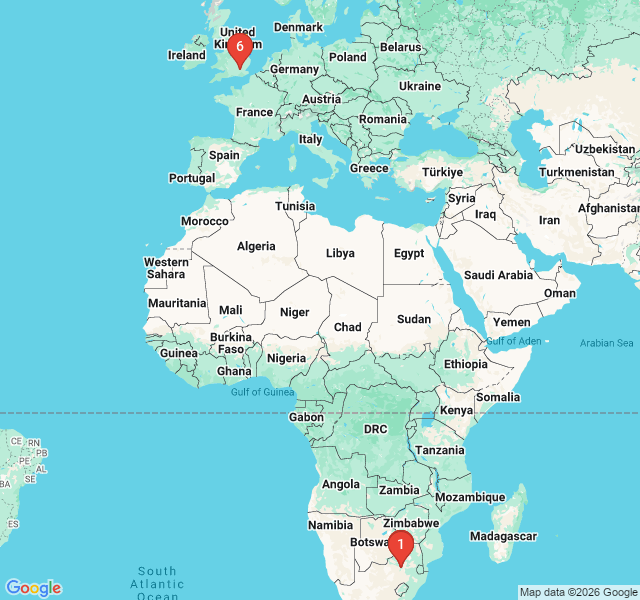 Route map for Kensington Antiques and Castles