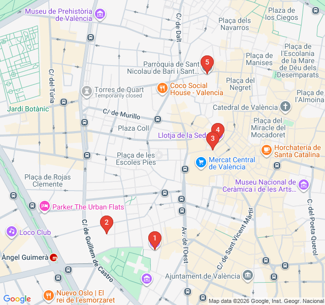 Route map for The Silk Route and Medieval Commerce