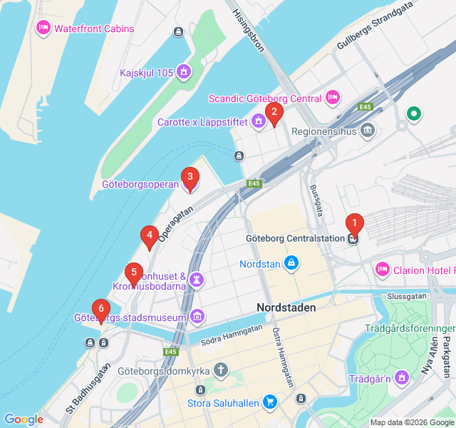 Route map for Canal-Side Chronicles: From Station to Sea
