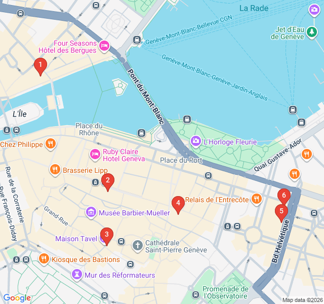 Route map for The Sweet and Savory: Swiss Chocolate & Cheese Trail