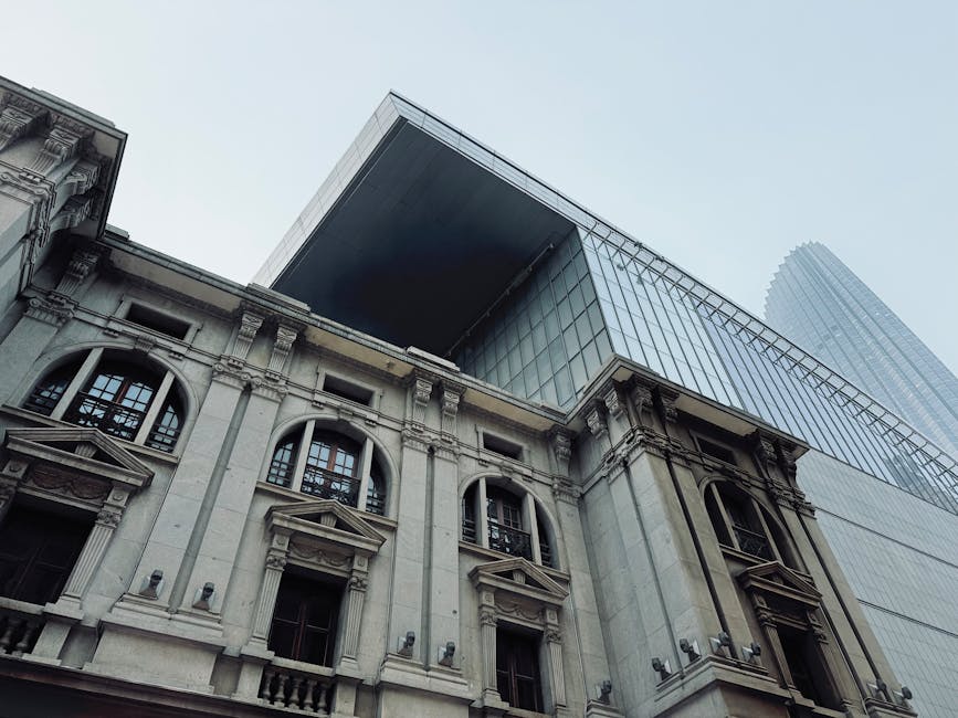 Contrasts of the New City Center