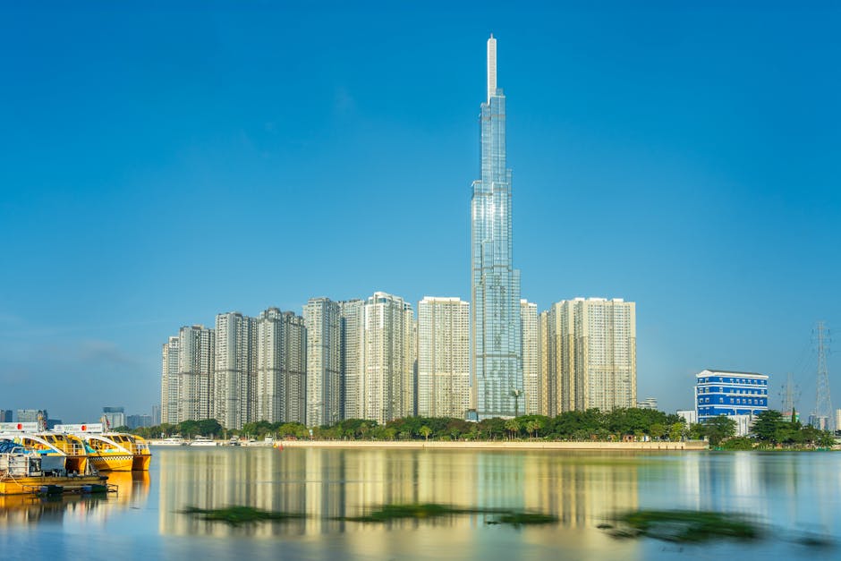 Phu My Hung Lakes and Greenery