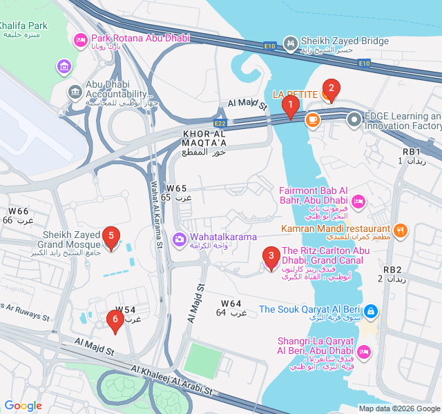 Route map for Dignity and Devotion: The Grand Mosque Perimeter Walk