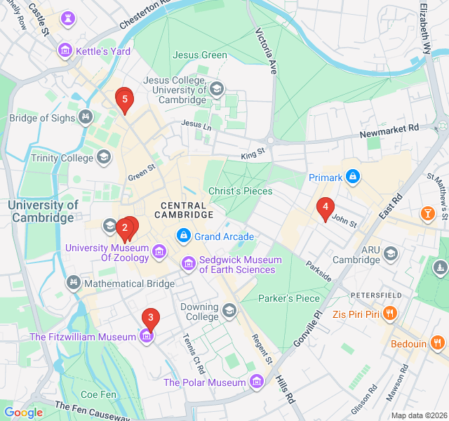 Route map for Historic Pubs and Haunted Pints