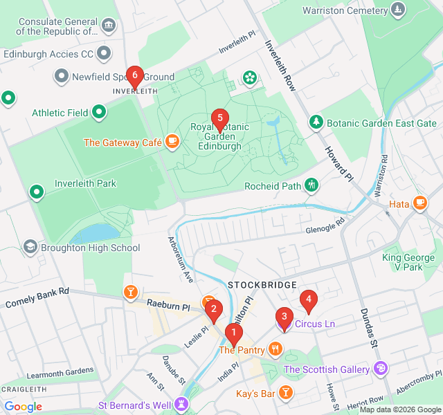 Route map for Stockbridge: Village Charm and Artisan Markets