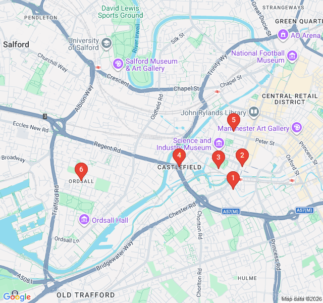 Route map for Golden Hour Vistas and High-Level Walkways