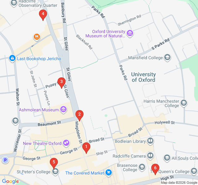 Route map for Martyrs and Reformers: The Spiritual Path
