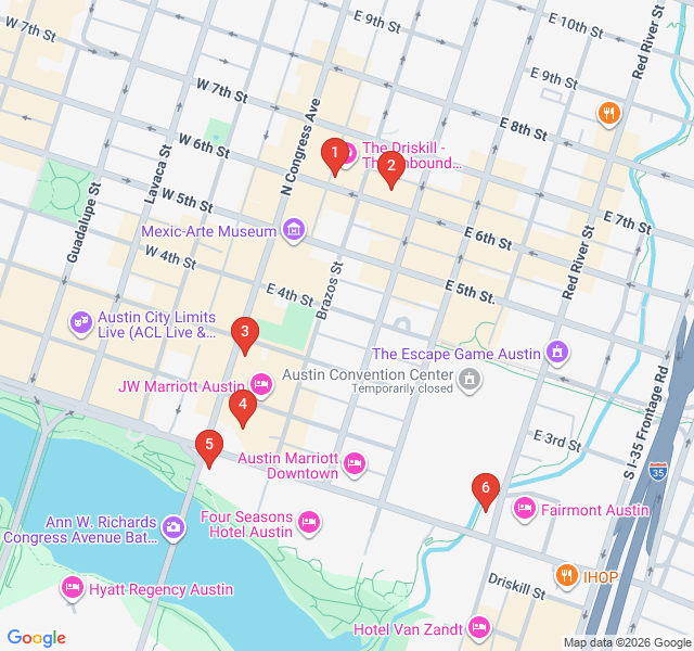 Route map for Tacos and Tradition: Downtown Foodie Discovery