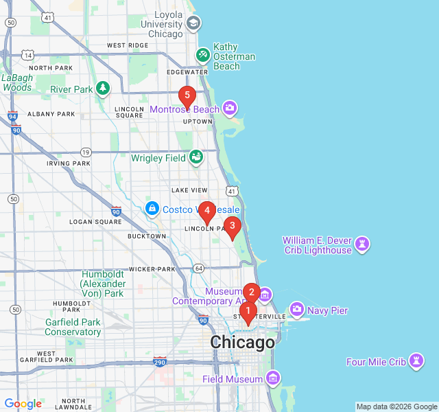 Route map for Prohibition and Past Crimes: The Mobster’s Trail