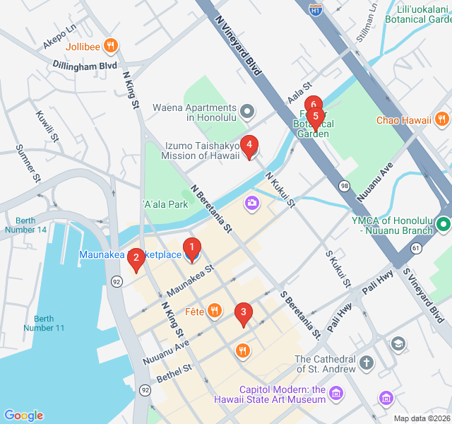 Route map for Chinatown Flavors & Traditions: A Cultural Audio Journey