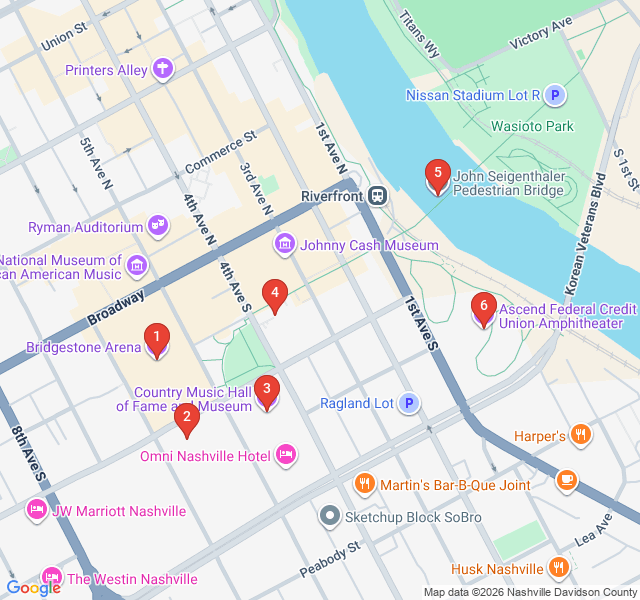 Route map for SoBro: Neon, Sports, and Skyline Views