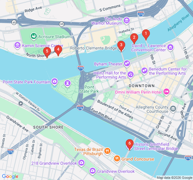 Route map for The Three Sisters: A Bridge Photography Walk