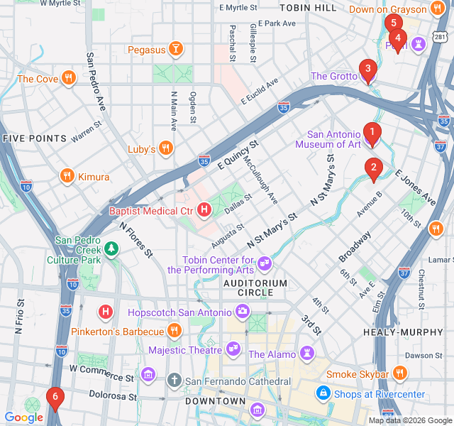 Route map for Museum Reach: Art and Nature on the River