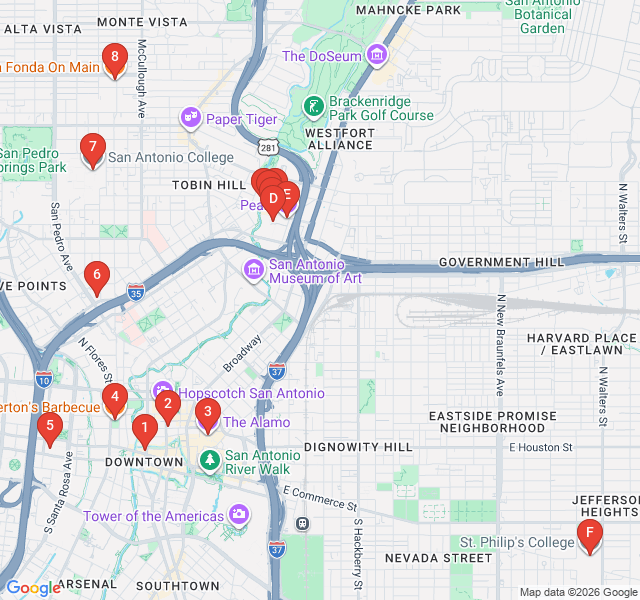 Route map for Brewing History: The Pearl District Transformation