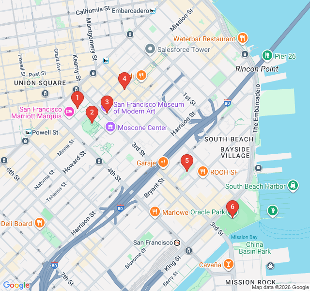 Route map for Industrial Evolution: Tech, Art, and History in SoMa