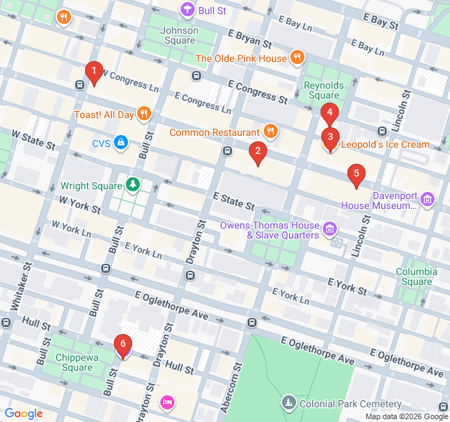 Route map for Broughton Street: Shopping & Neon Nights