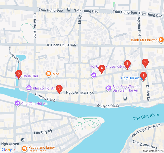 Route map for Echoes of the Old Quarter