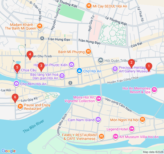 Route map for The Golden Hour Lens Walk