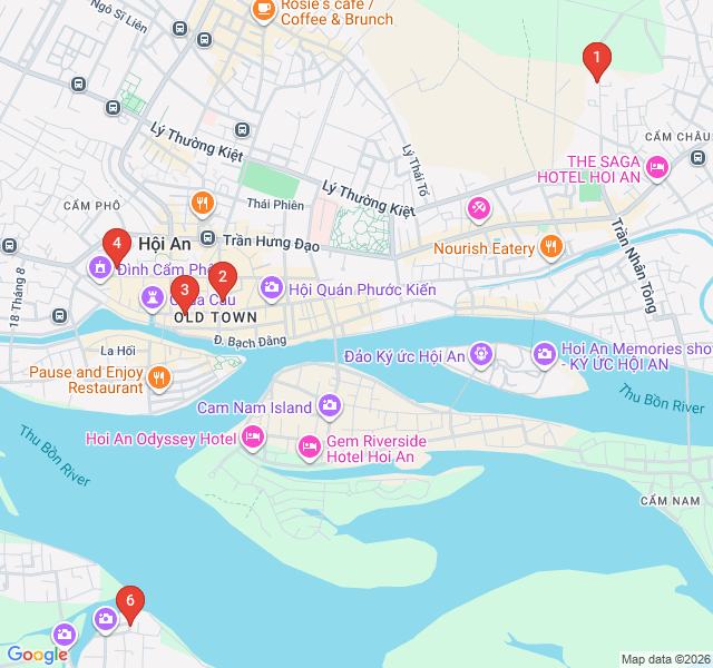 Route map for Master Crafters of the Old Town