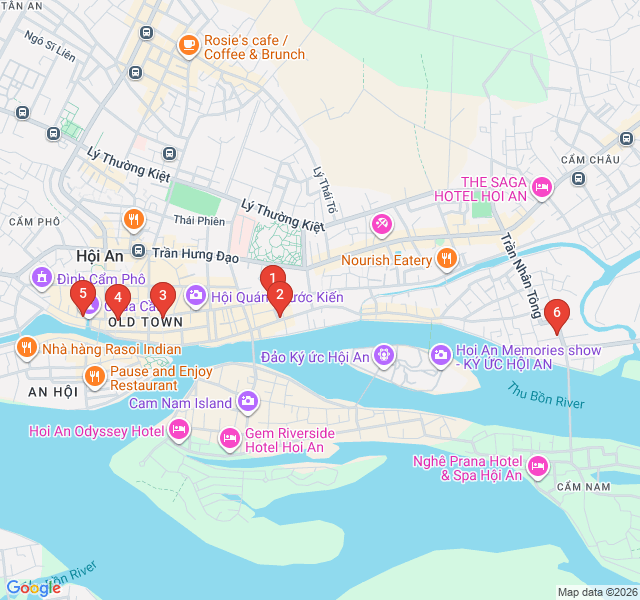 Route map for Secret Alleys and Hidden Courtyards